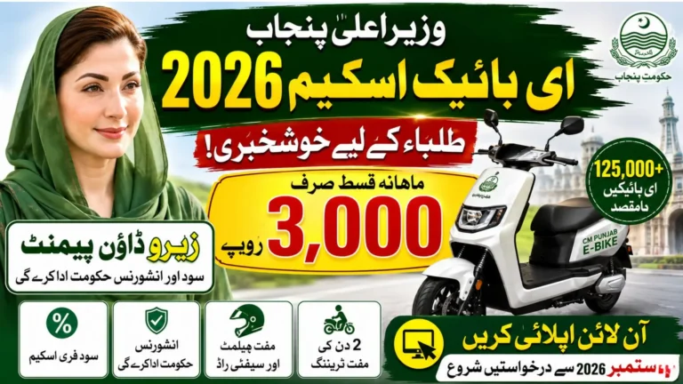 How to Check E-Bike Scheme Pakistan Apply Online