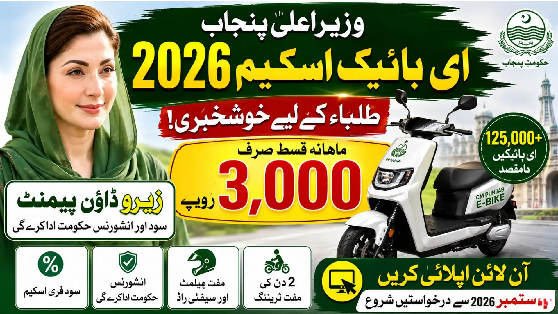 How to Check E-Bike Scheme Pakistan Apply Online